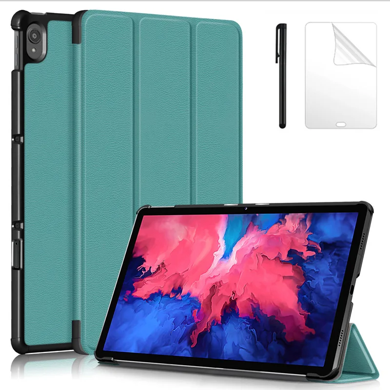 

For Lenovo Tab P11 Pro TB-J706F Cover Case For Lenovo Tab P11 Case TB-J606F Magnetic Smart Tablet Case + FilmPen