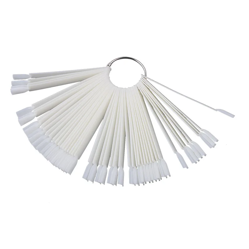 2 цвета 50 шт. накладные ногти цветные карты для дизайна ногтей акриловая таблица