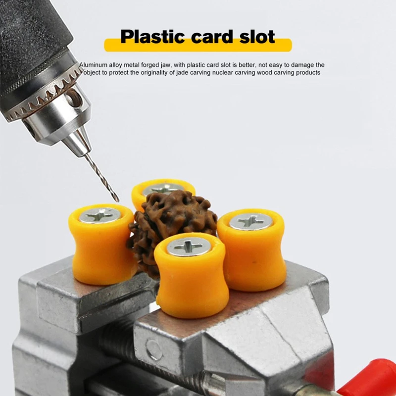 Adjustable Table Vise Household Workbench 360° Grinder Rotary Hand Drill Toggle Clamp Pliers Electric Small Bench | Инструменты