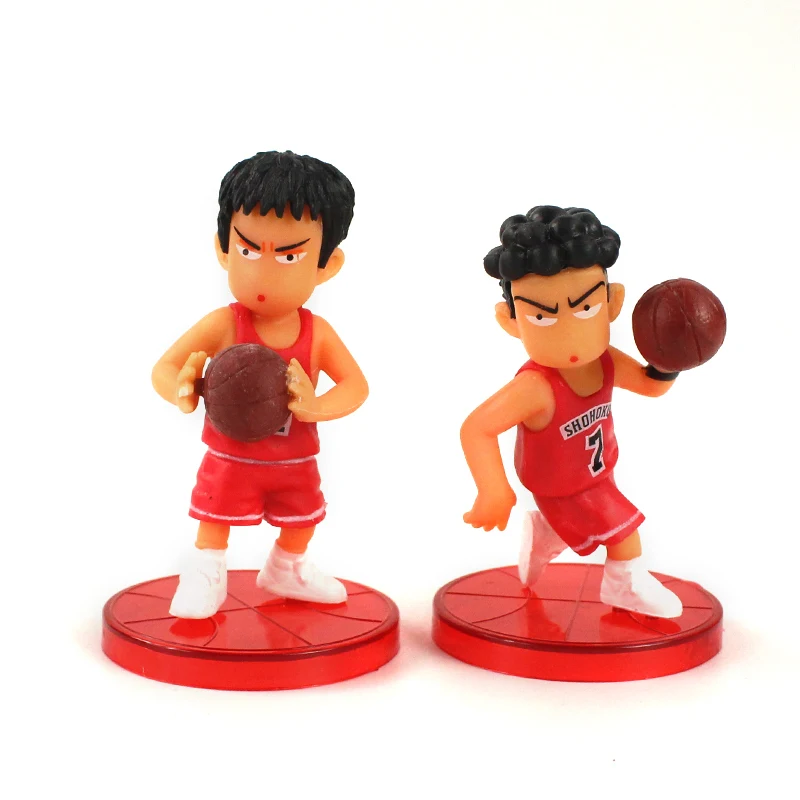 Горячая новинка 5 шт./лот набор экшн-фигурок Slam Dunk аниме сакураги ханамичи