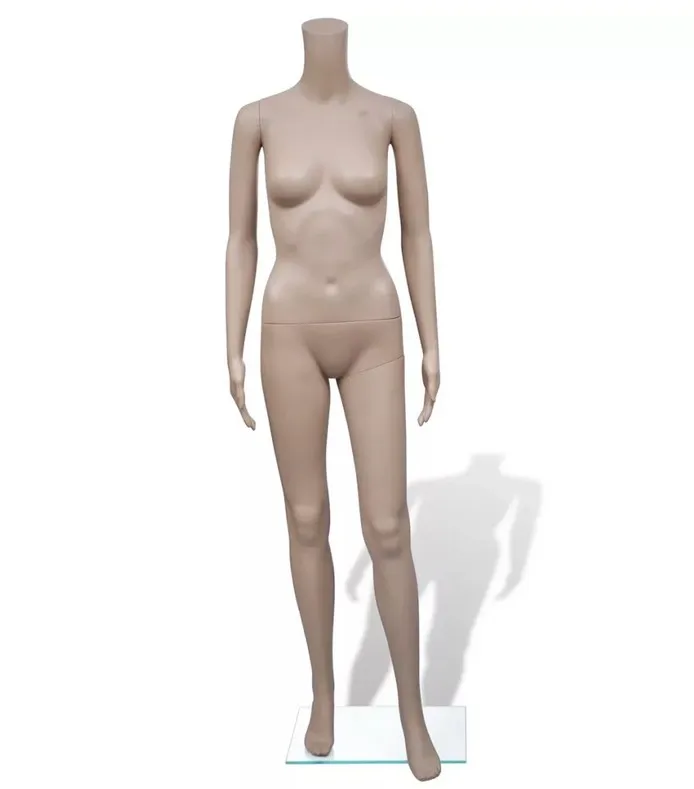 Женский манекен без головы торс подставка для ног металлическая основа съемное