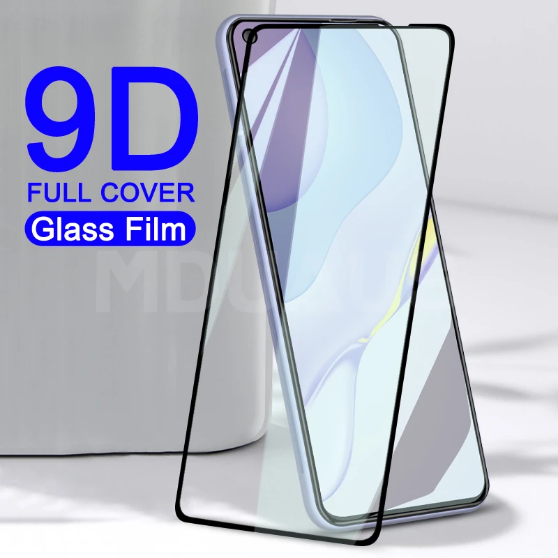 

9D Tempered Glass For Huawei Nova 7 6 SE 5 5i 5T 4 4E 3 3i 3T Screen Protector Huawei Nova 7 6 SE Safety Protective Glass Film