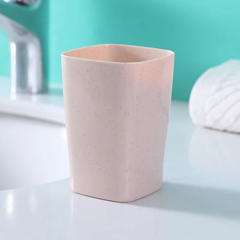 

Creative simple household plastic toothbrush cup couple wash cup mouthwash cup environmentally friendly toothbrush cup