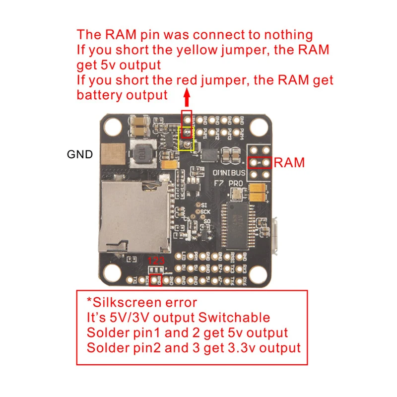 Контроллер полета Omni F7 Pro FC Betaflight OSD Датчик тока гальванический барометр 5 В