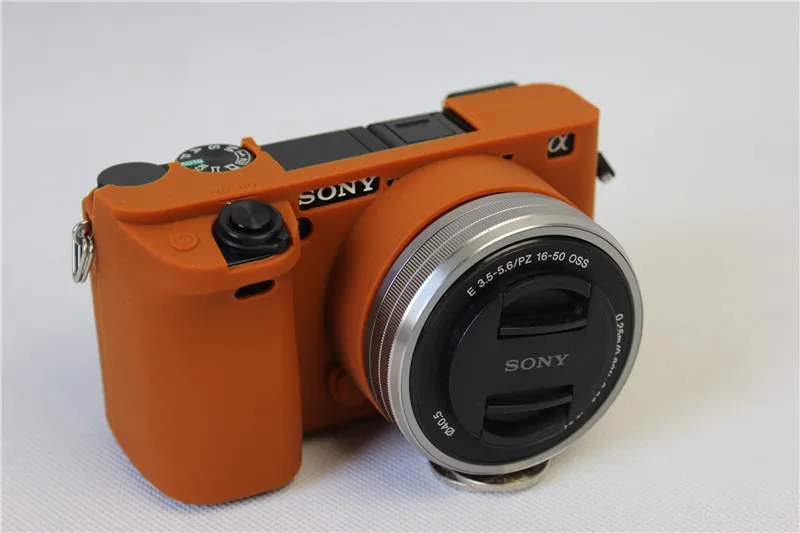 Сумка для камеры sony A6300/A6400 Мягкий силиконовый чехол для камеры защитный чехол