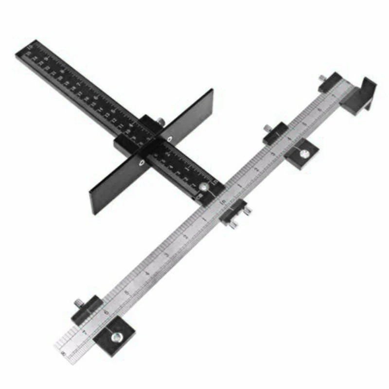 

1 X Adjustable Position Tools Cabinet Hardware Installation Jig Woodworking Tool