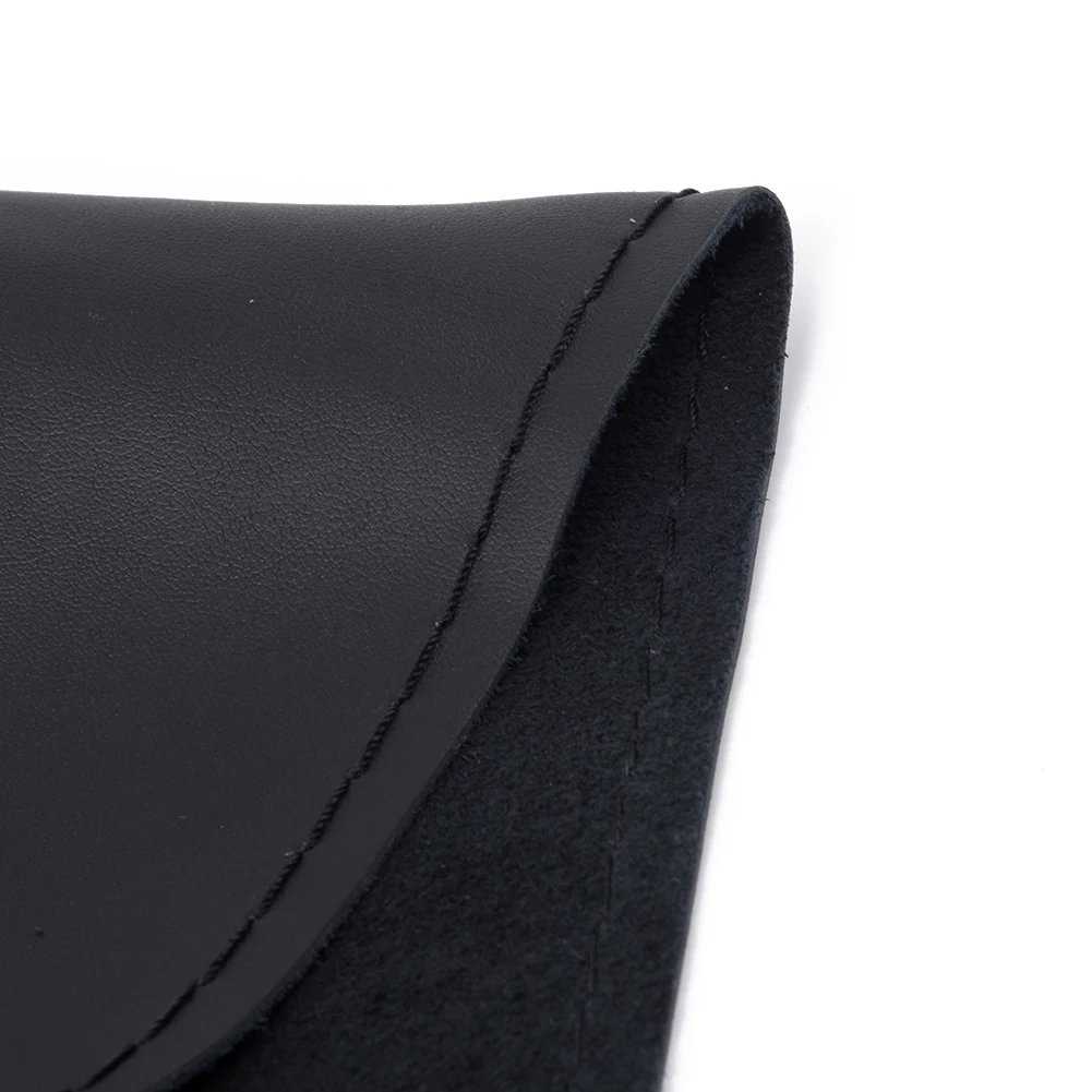 

Черный чехол, Универсальный профессиональный подарок на руль, 10,3 см, грузовик из воловьей кожи, 38 см, кожа «сделай сам», Ручное шитье, новинка...