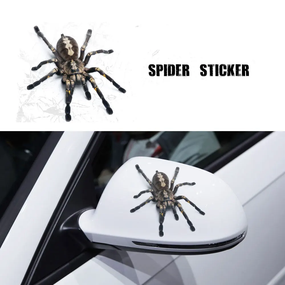 

Spider Car Stickers And Decal Animals Vivid Scorpion Lizard Funny Stickers On Auto Stripe DIY Car Styling Sticker Accessories