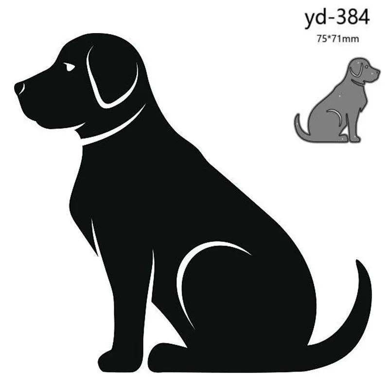 

Metal Cutting Dies Cut Mold Animal dog Decoration Scrapbook Paper Craft Knife Mould Blade Punch Stencils