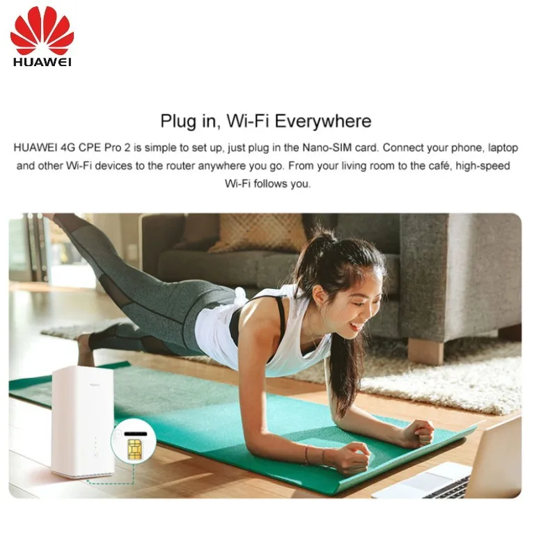 huawei b628 1200 мбитс abgnac 3g4g lte 600 мбитс lan free global shipping