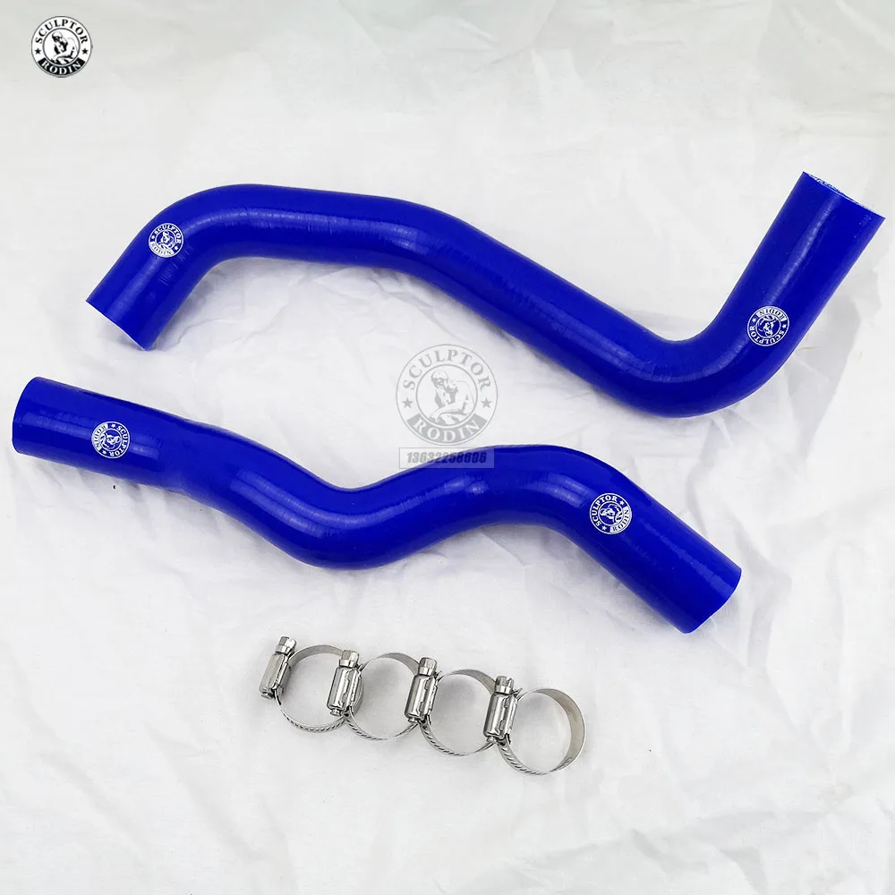 Комплект силиконовых шлангов радиатора для MITSUBISHI LANCER Evolution EVO 4-6 CP9A 4G63 99-01(2 шт.)