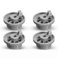 4pcs wheels for bosch siemens neff dishwasher rack basket wheels replacement kitchen dish washer parts for home appliance