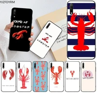 friends tv show youre my lobster soft phone case capa for huawei honor 30 20 10 9 8 8x 8c v30 lite view pro