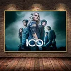 Картина маслом на холсте, постеры и принты, настенные картины для гостиной 100 TV, научная фантастика