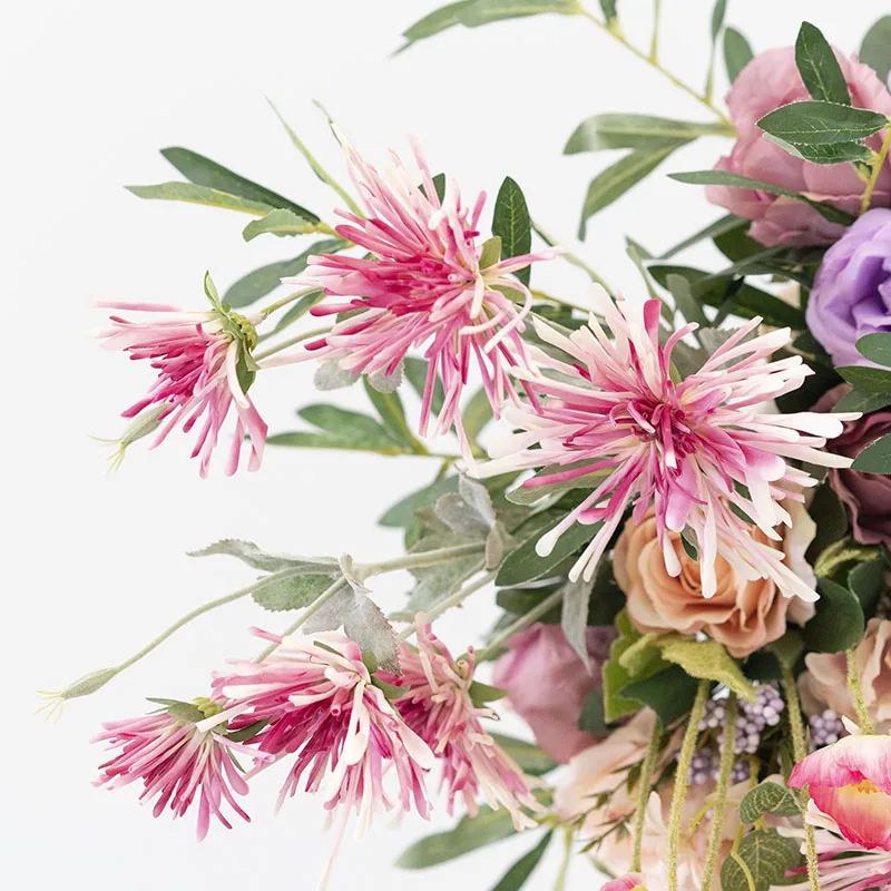 Свадебный центральный кусок искусственный цветок стенд кованые цветы рыба