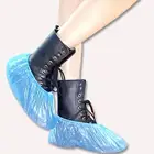 1000 шт. синий Обувные чехлы от пыли Нескользящие одноразовые защитные приспособления для пола Один размер 100 шт для чистки обуви