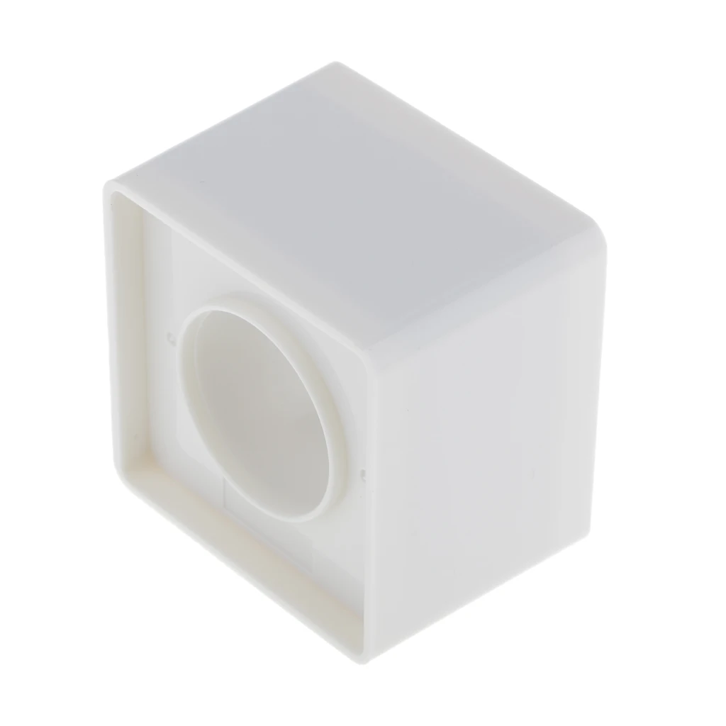 Белый ABS квадратный кубический микрофон станция для самоулучшения изображения |