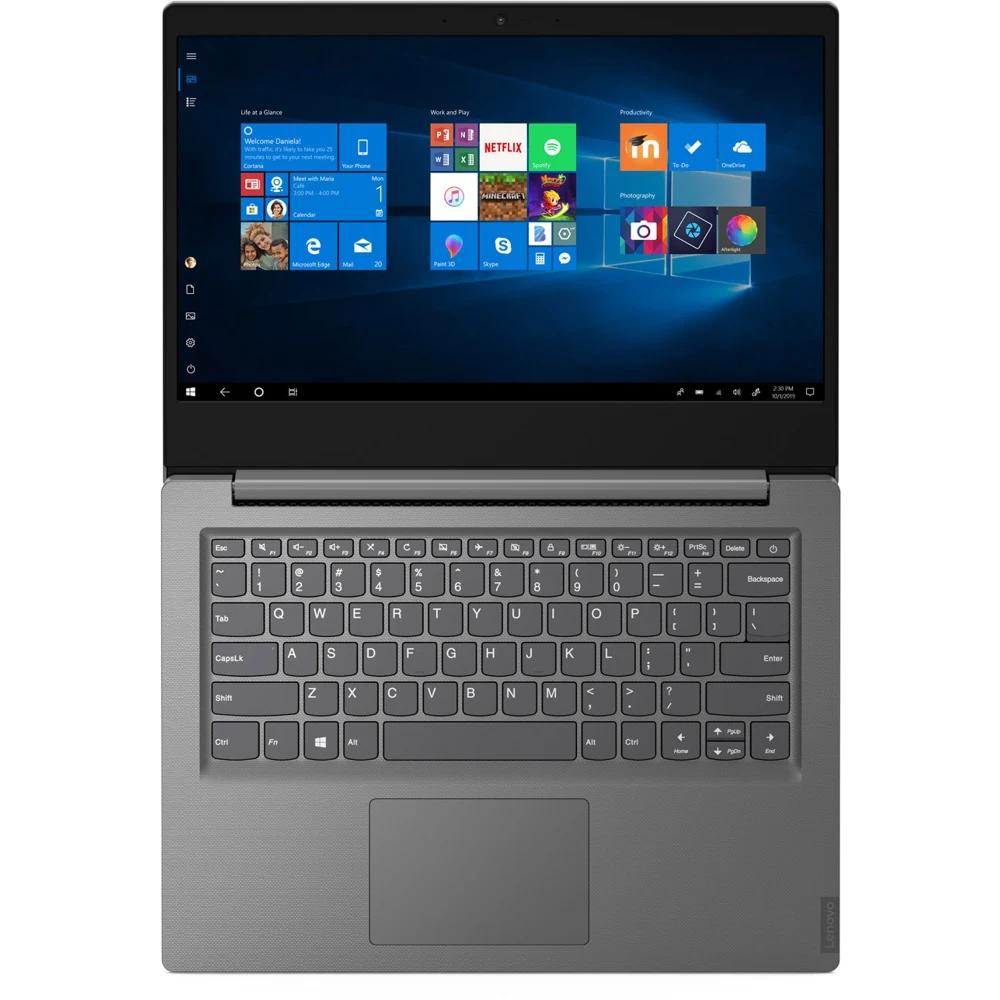 Ноутбук 14" FHD Lenovo V14-IGL grey (Cel N4020/4Gb/128Gb/noDVD/VGA int/DOS) (82C2001ARU) | Компьютеры и офис