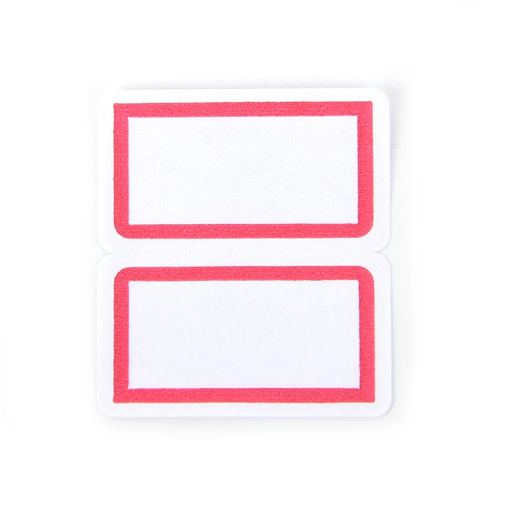 1 упаковка самостоятельно съемное крепление на клейкой основе для белая этикетка