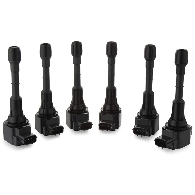 Упаковка из 6 катушек зажигания премиум класса для 07 12 Infiniti Nissan V6 V8 3 5l 5 0 л