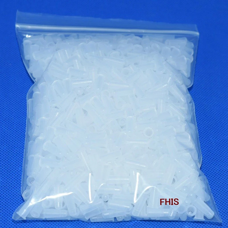 Wholesale High Quality 1ml/1cc Syringe Assortment Caps Pack of 20000 American Glue Dispensing Tip Cap (Clear) | Инструменты