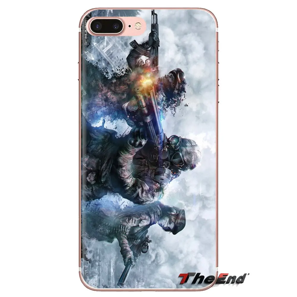 Warface с низким содержанием жира для iPod Touch Apple iPhone 4 4s 5 5S SE 5C 6 6S 7 8 X XR XS Plus MAX прозрачный