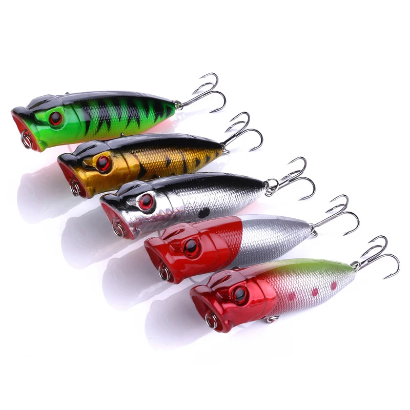 

6.5CM/13G Water surface popper bait For Fishing Floating bait Top water Variant Colors Hard Bait realistic jigging lure Goods