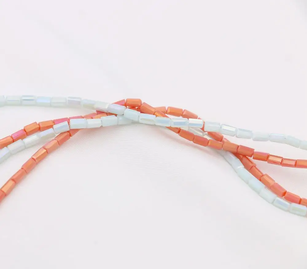 2*4 мм 100 шт. кубические цветные бусины из хрустального стекла аксессуары сделай