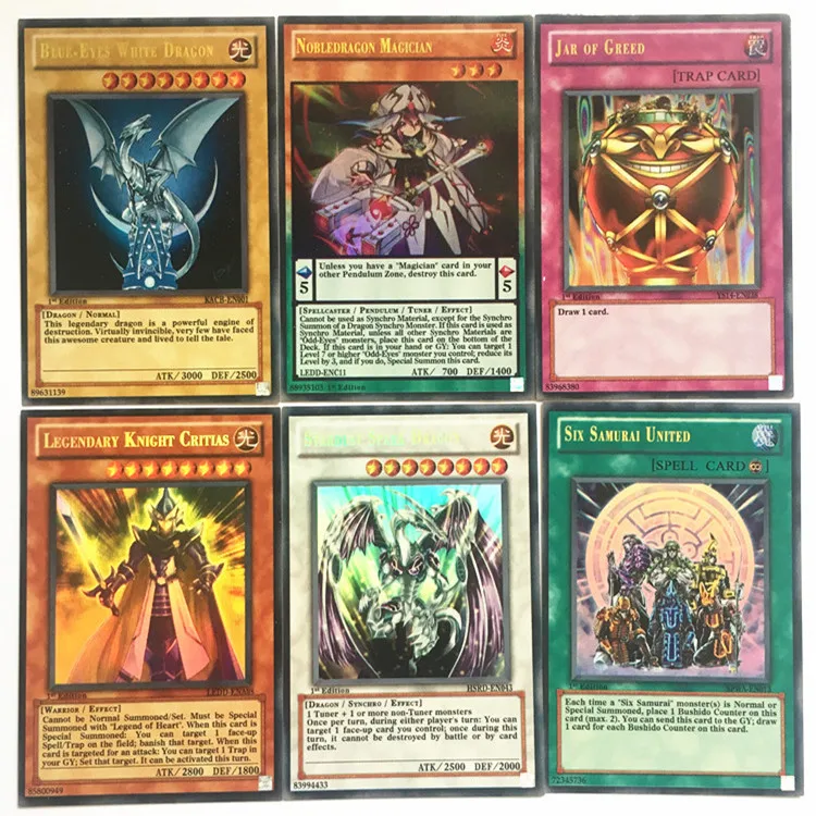

100pcs No Repeat Anime Japan Yu Gi Oh Game Cards Carton Yugioh Game Cards Collection For Fun