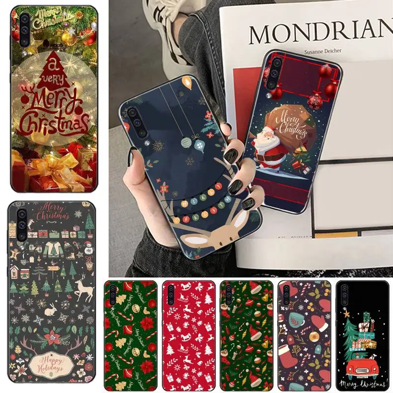 

Christmas snow beer Gift Phone Case For Samsung galaxy S 7 8 9 10 20 edge A 6 10 20 30 50 51 70 note 10 plus