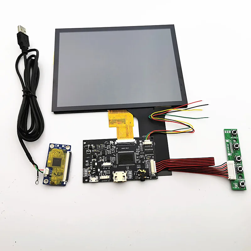 Емкостный сенсорный дисплей для монитора 8 дюймов модуль 1024X768 Linux/android /win7 10 Raspberry