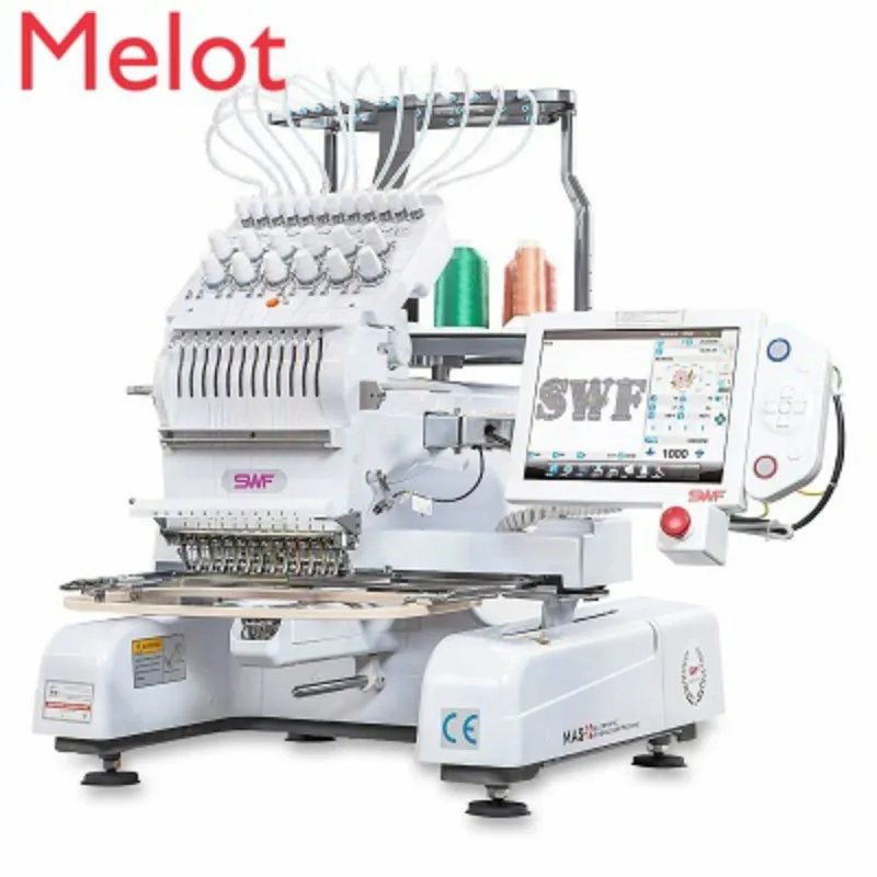 

hot sale Hot Sales For New Original Well FUNCTIONAL SWF MAS 12-Needle Embroidery Machine