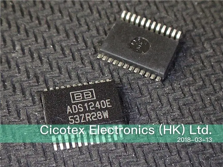 

ADS1240E SSOP24 IC ADC/24 бит SER progbl 24-SSOP