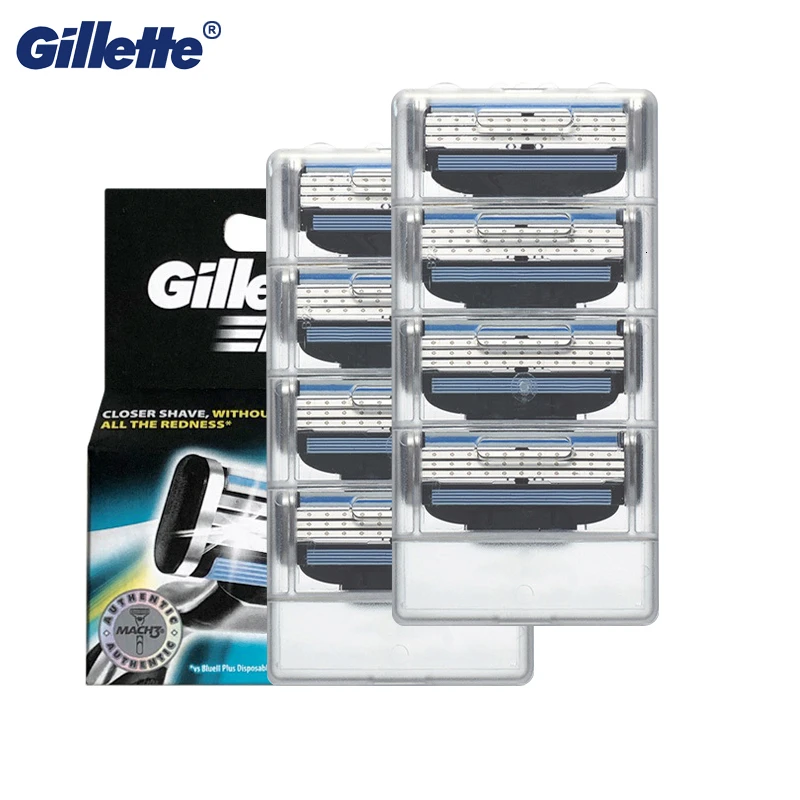 Сменные кассеты для Gillette Mach 3 8 шт./упаковка лезвия ухода за кожей лица | Красота и