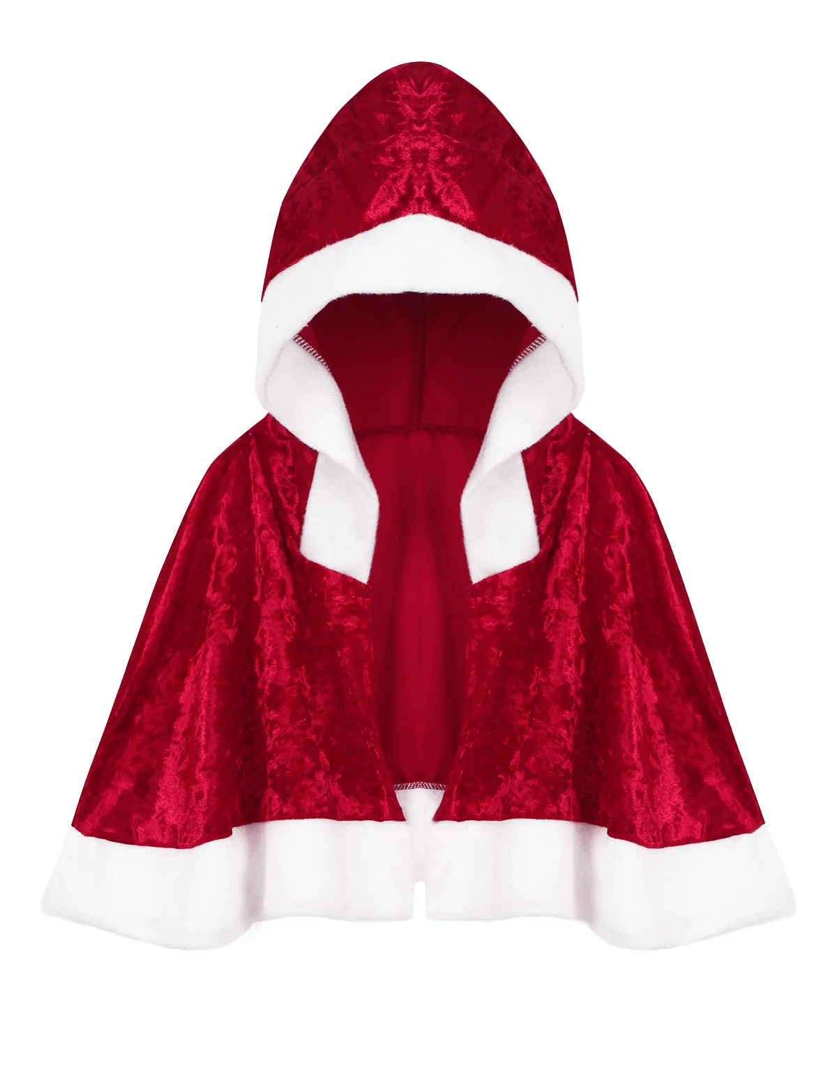 Женский мягкий бархатный Рождественский костюм Mrs Claus Santa для костюмированной