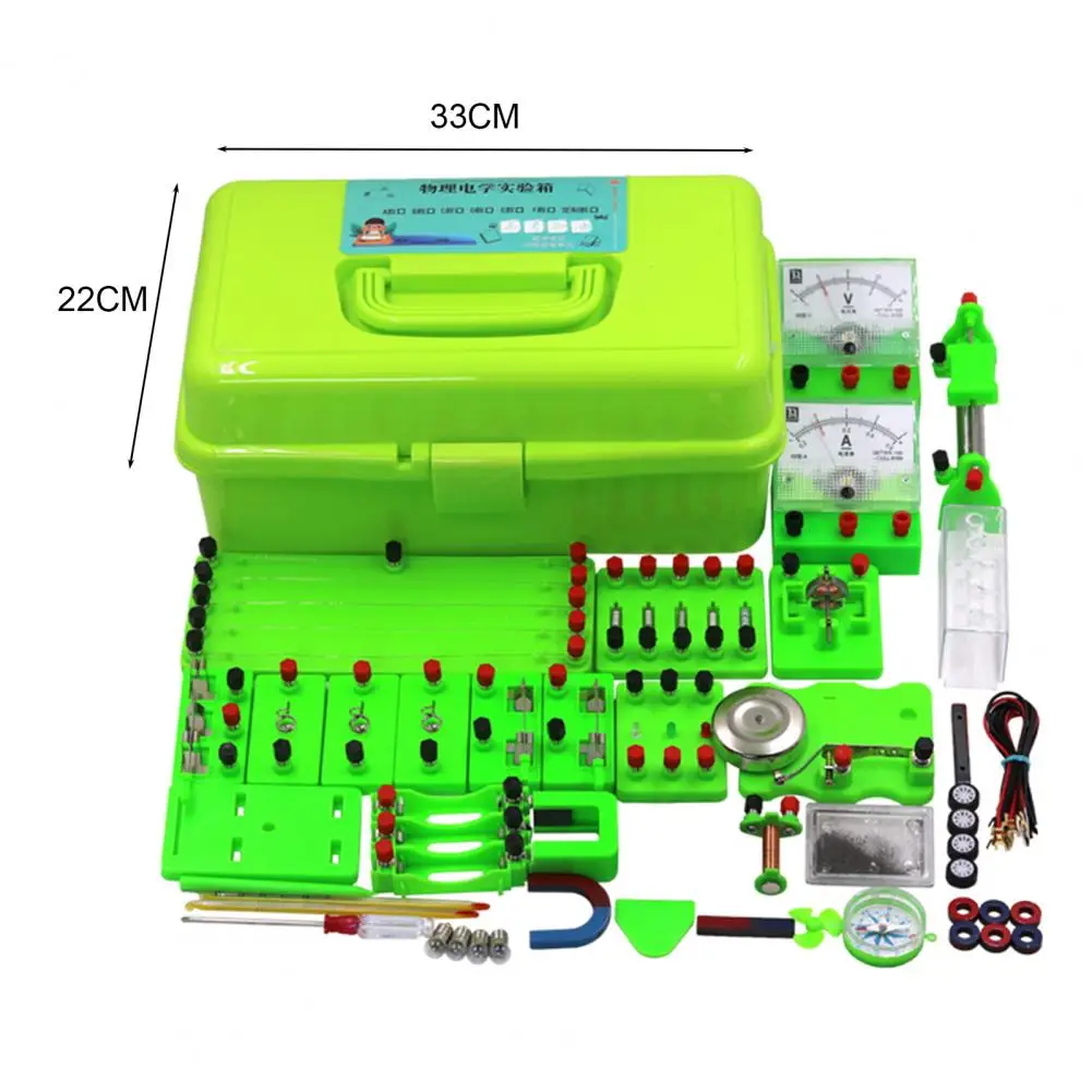 

Circuit Learning Kit Elementary Connect Wires ABS Exploratory Physics Experiment Tool Basic Electricity Discovery Principles Kit