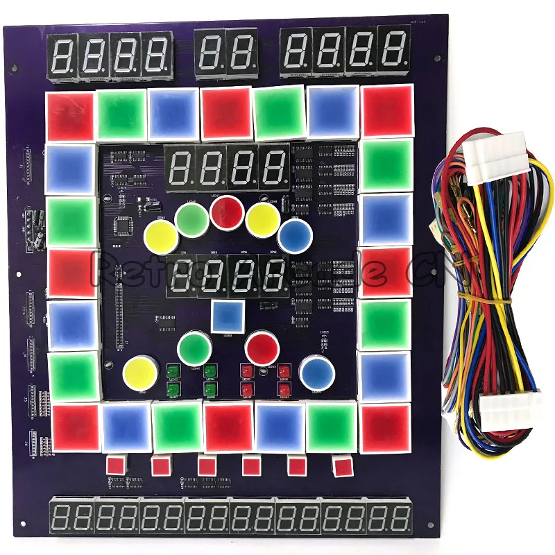 

Fruit King 3 Taiwan's Slot Game Machine Kits with Acrylic & Cable Kit LED Lighting for Gambling Games