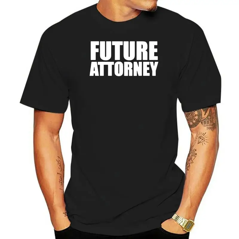 

printed Comical future attorney lawyer college law school t-shirt for men 2019 Pictures male men tshirt Anti-Wrinkle cotton