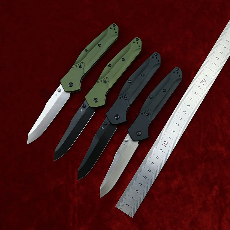 Карманный складной нож 940BK / 940 с алюминиевой ручкой, лезвие S30v