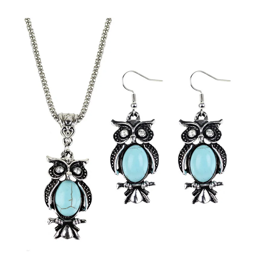 Женский ювелирный комплект из колье и серёг серебра 925 пробы|Ювелирные наборы| |