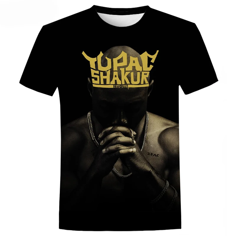 

Новинка, футболка 2Pac & Nipse для мужчин и женщин, летняя повседневная футболка с 3D принтом и коротким рукавом, уличная одежда, женская футболка