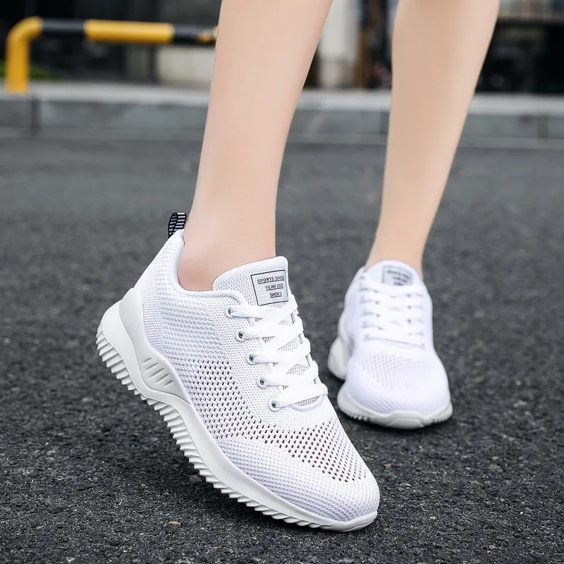 

Кроссовки женские дышащие кроссовки Женская Белая обувь корзина женская Ультралегкая Женская Вулканизированная обувь повседневная спорт...