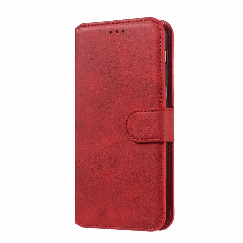 Red case Чехол для телефона для samsung Galaxy Note 8 9 Флип кожаный бумажник магнетитс Роскошный PU 360 чехол s для samsung Galaxy Note8 9 Защита от падения - Цвет: Red case