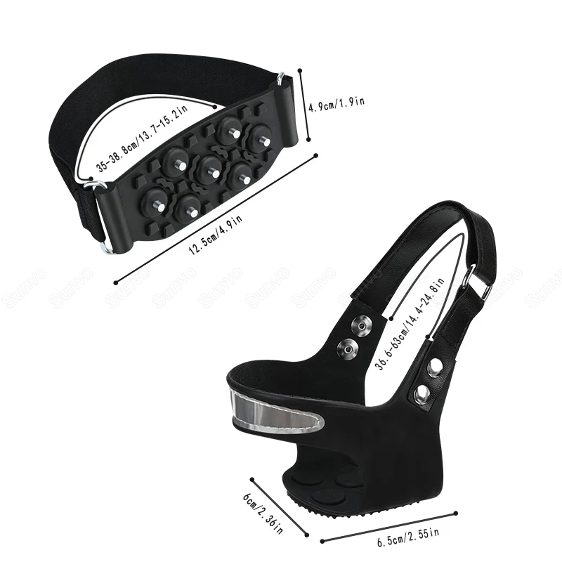 Качественные противоскользящие скобы для скалолазания на улице ботинки льда