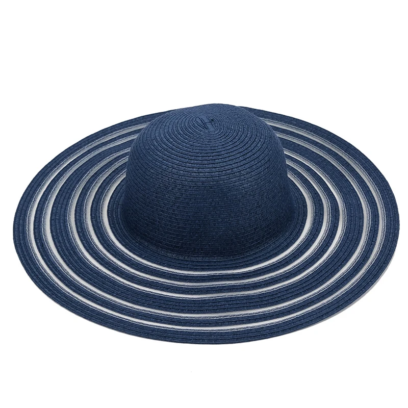Хепберн бренд пляж большой край шляпа Повседневная летняя кепка модная