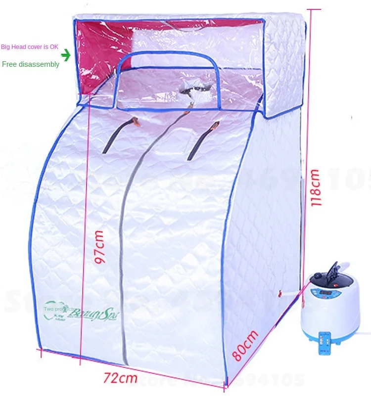 Сауна Детокс Паровая коробка портативный домашний спа потеря веса головная