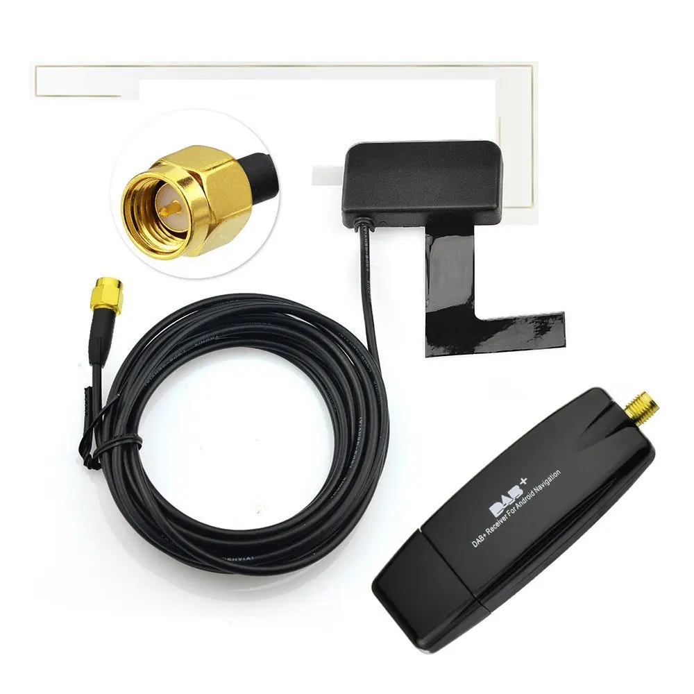 DAB автомобильный Радио тюнер приемник USB-карта коробка для универсального Android DVD +