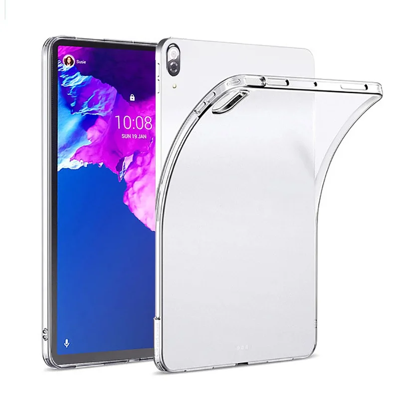 

Case For Lenovo Tab M10 M10 HD 2nd Gen Plus FHD Fhd Rel Cover Anti Skid Soft Silicon TPU Protection Shell For X605 X606F TB-X306