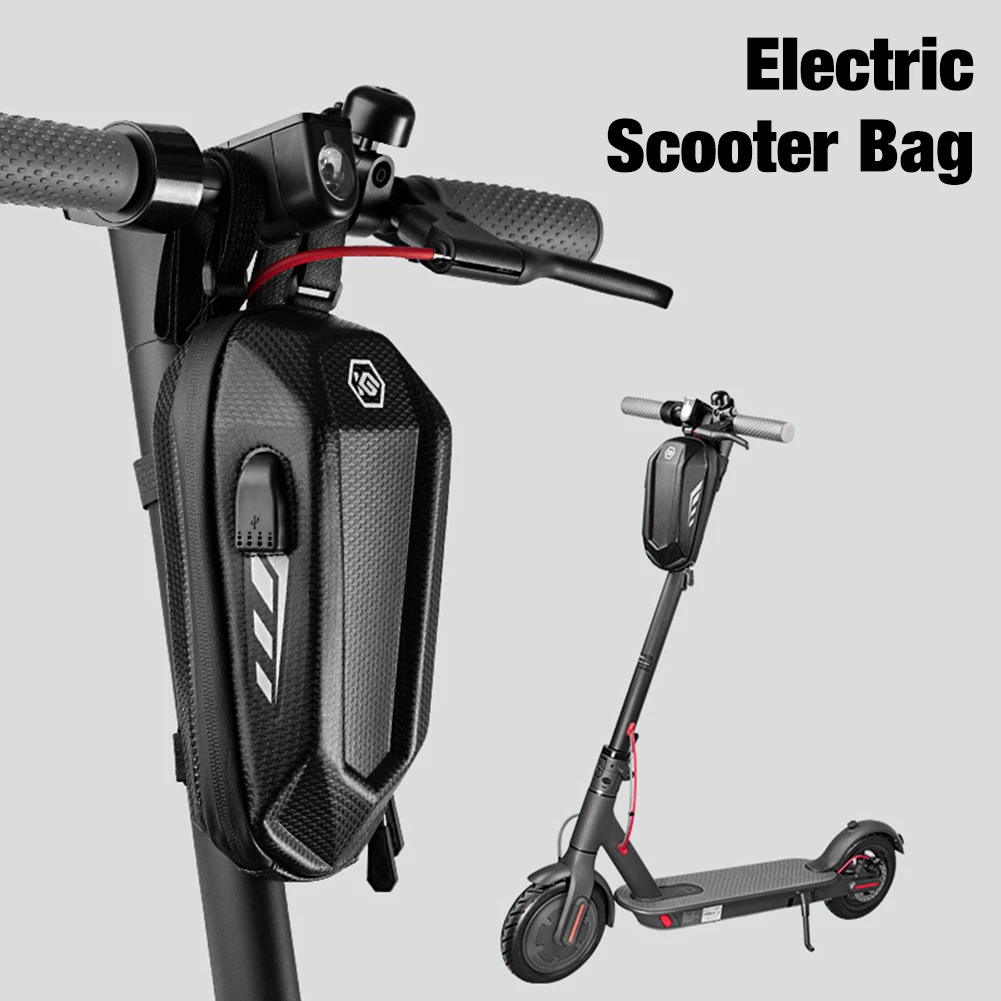 

Electric Scooter Handlebar Bag Hard Shell Front Hanging Bag For Xiaomi Mijia M365/ Other Electric Scooter Skateboard Accessories
