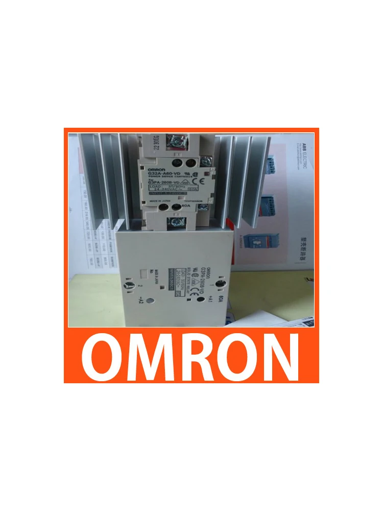 

heat sink relay,60A,OMRON with a heat sink solid state relay G3PA-260B-VD,Extremely Thin Relays Integrated with Heat Sinks